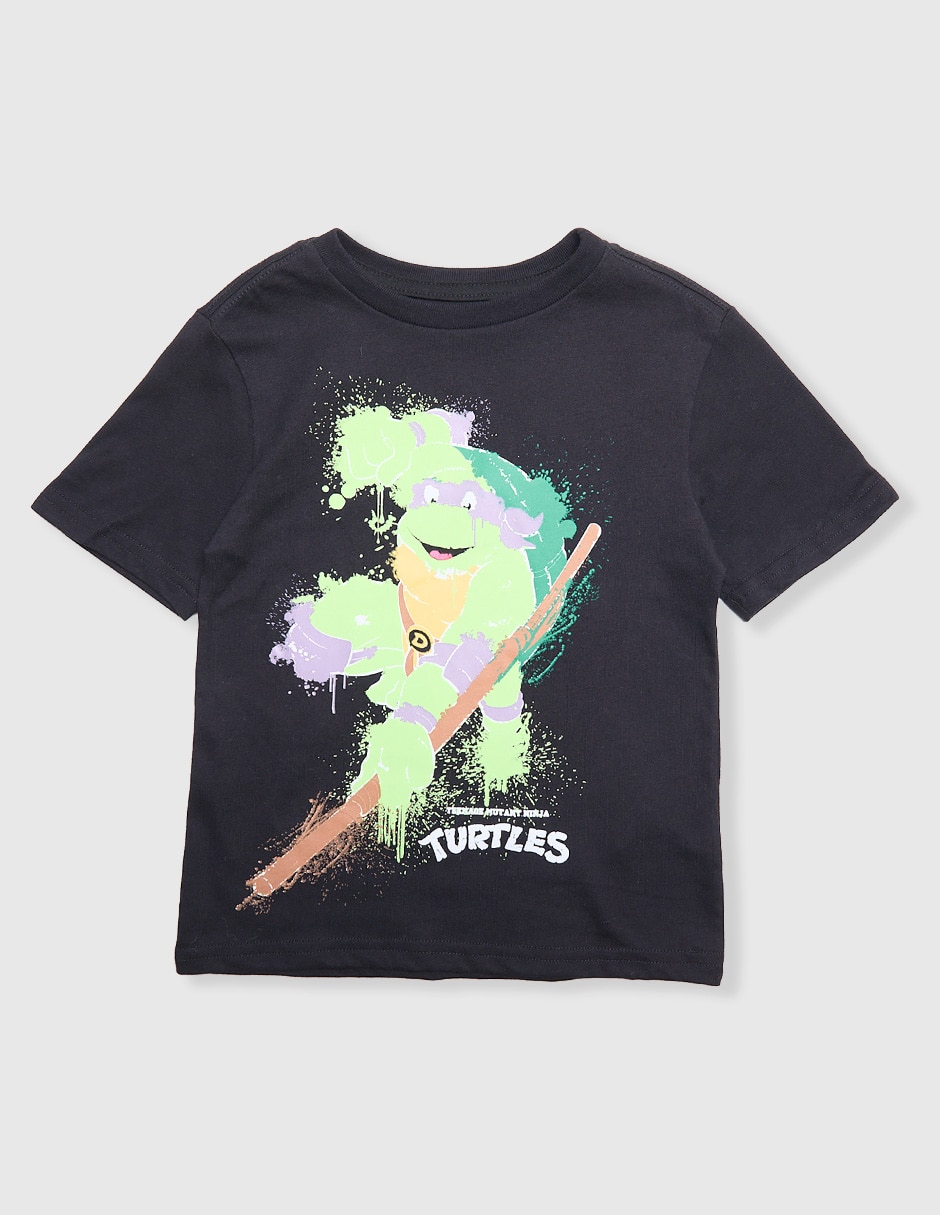 Playera Donatello manga corta para niño Playera Donatello manga corta para niño