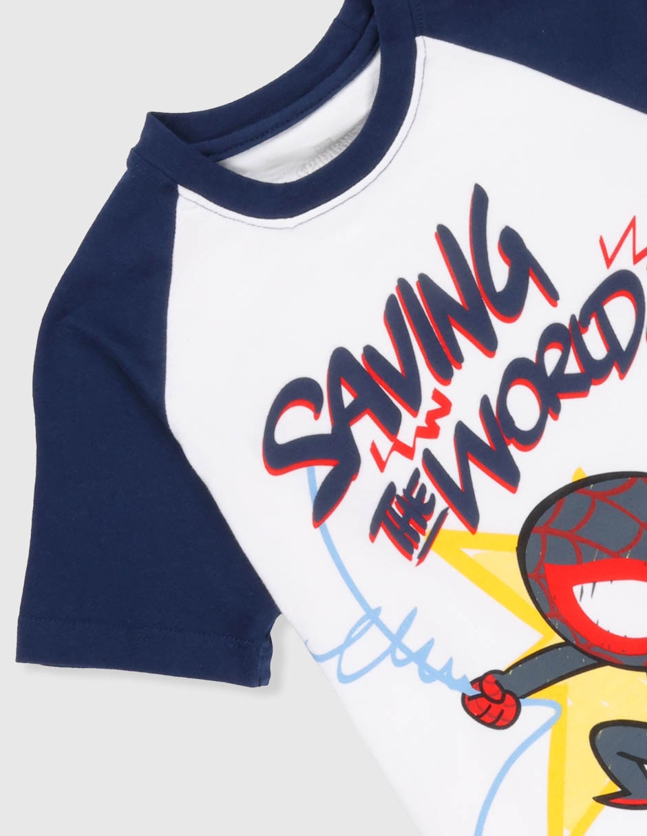 Playera Marvel manga corta para niño 3