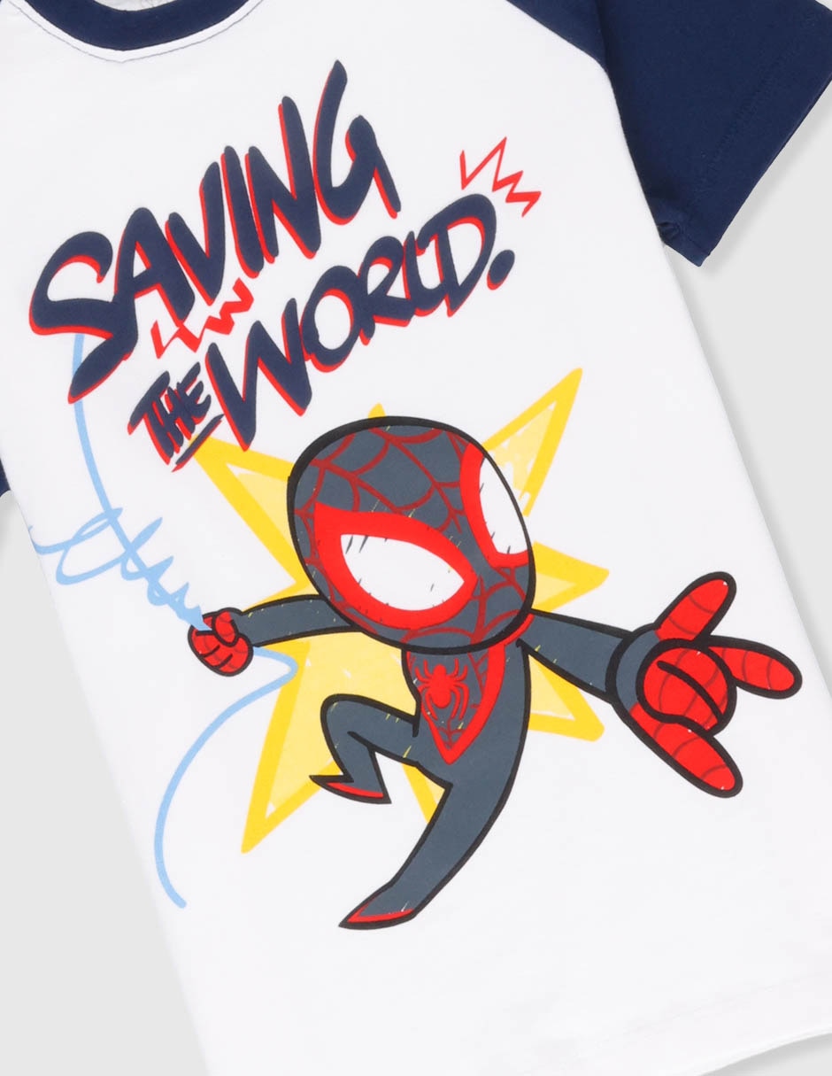 Playera Marvel manga corta para niño 4