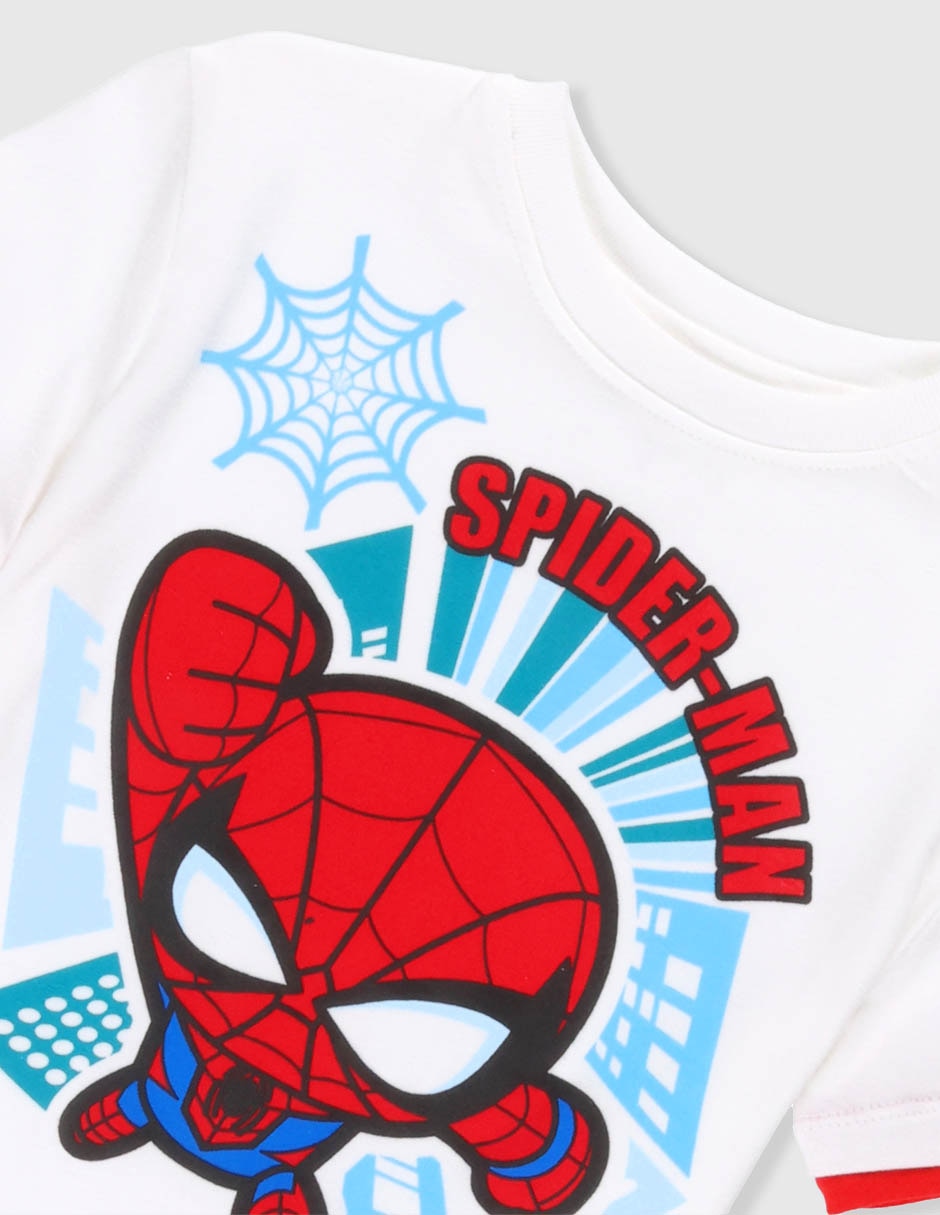 Playera Spider-Man manga corta para niño 3