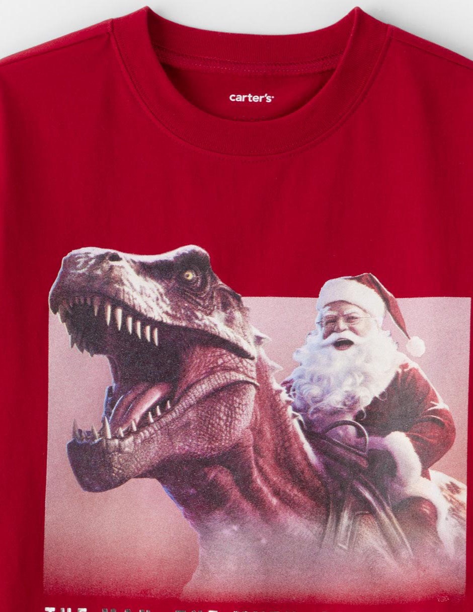 Playera Carters manga larga para niño 4