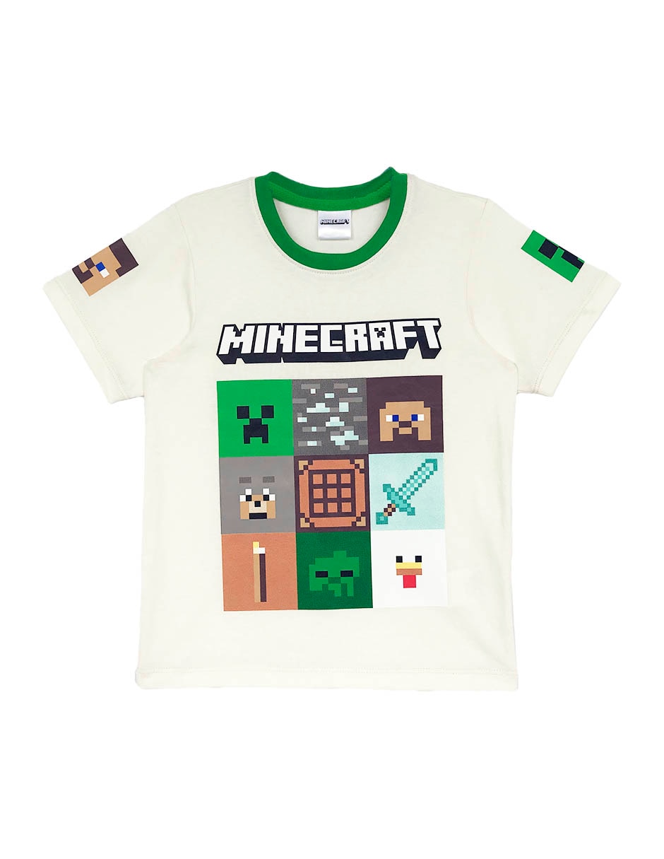 Playera Minecraft manga corta para niño Liverpool
