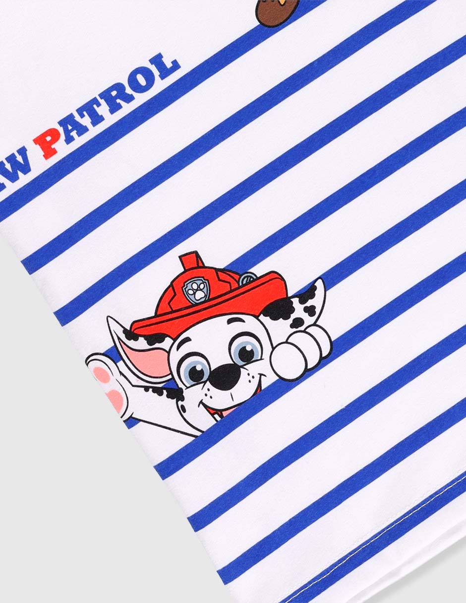 Playera Paw Patrol manga corta para niño 4