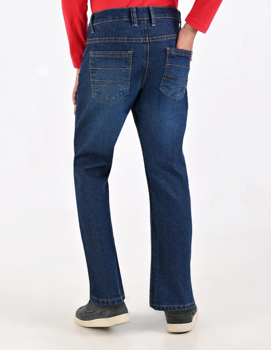 Jeans slim Yale lavado medio para niño