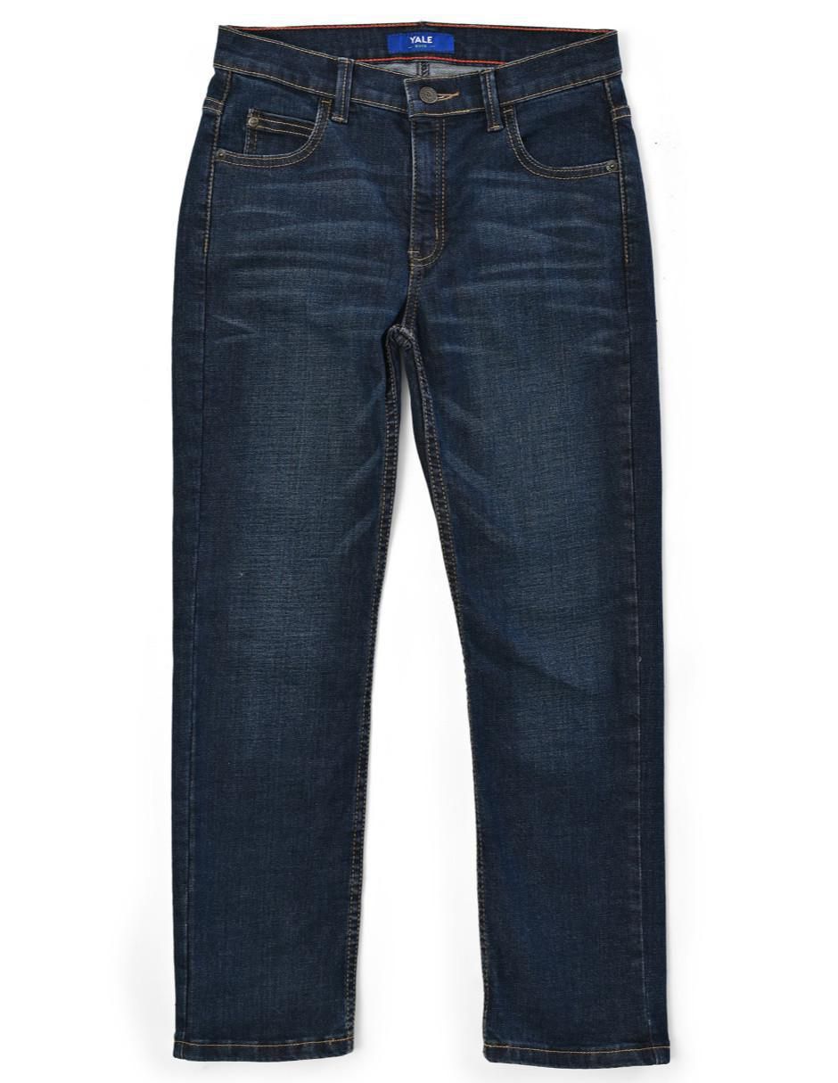 Jeans slim Yale lavado medio para niño