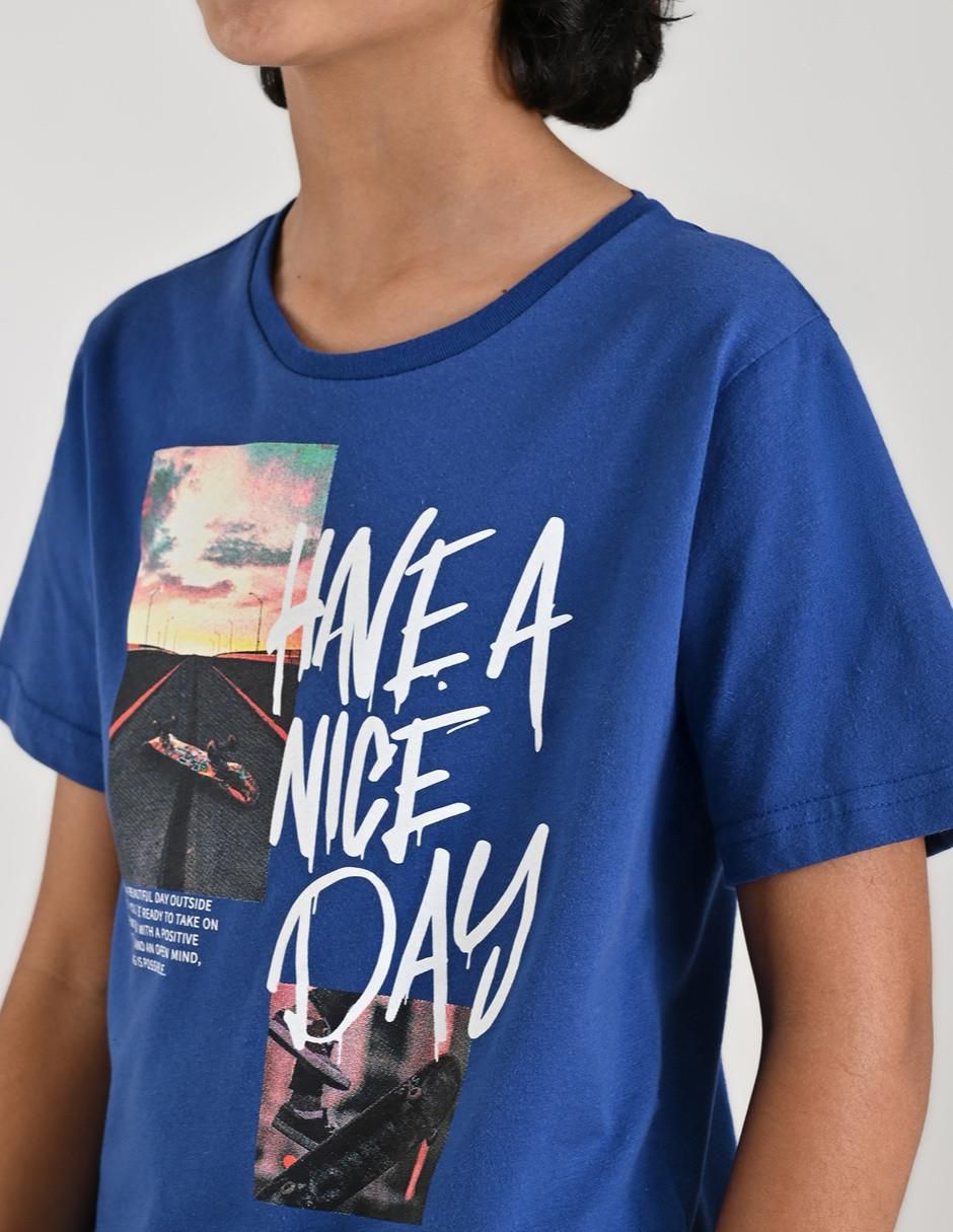 Playera manga corta para niño 4