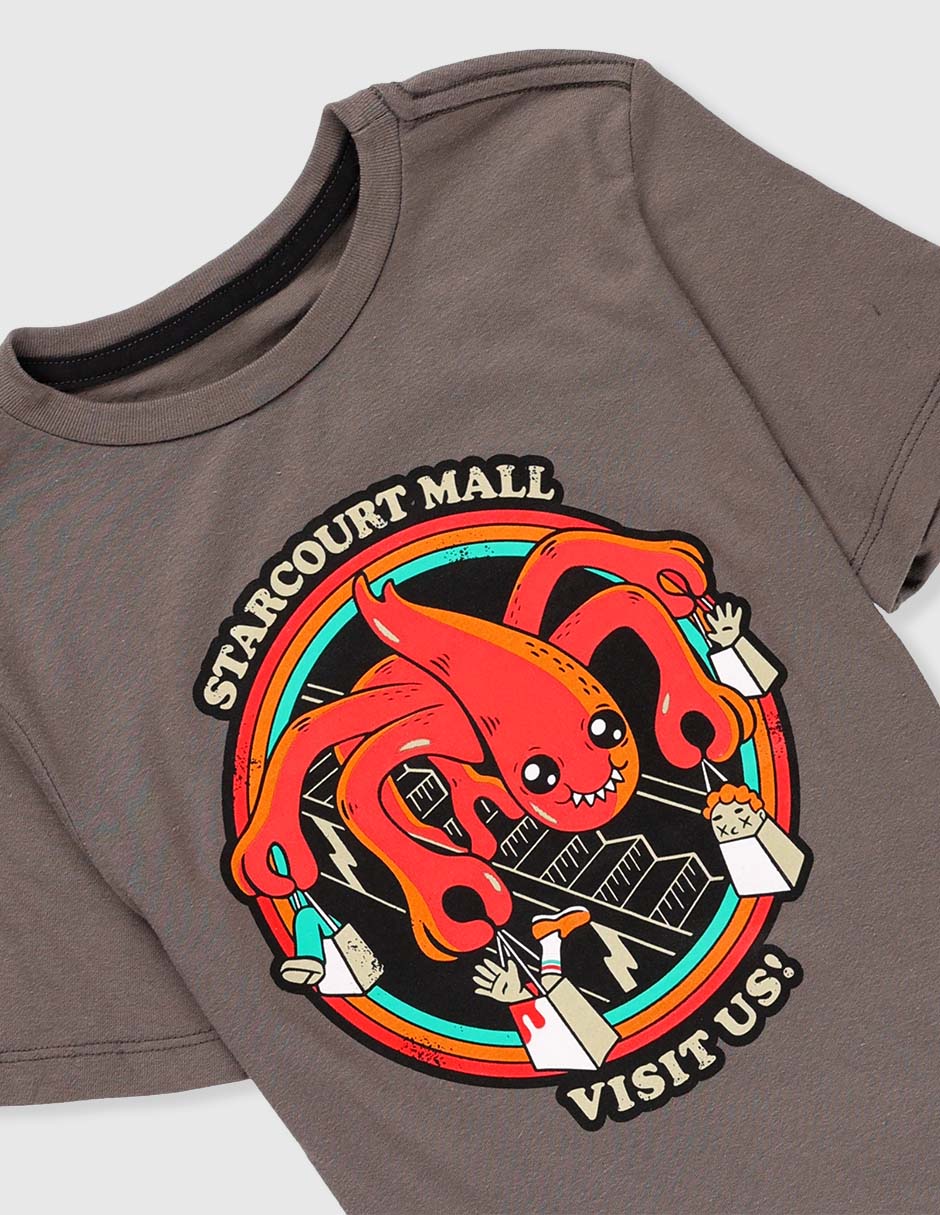 Playera Stranger Things manga corta para niño 3
