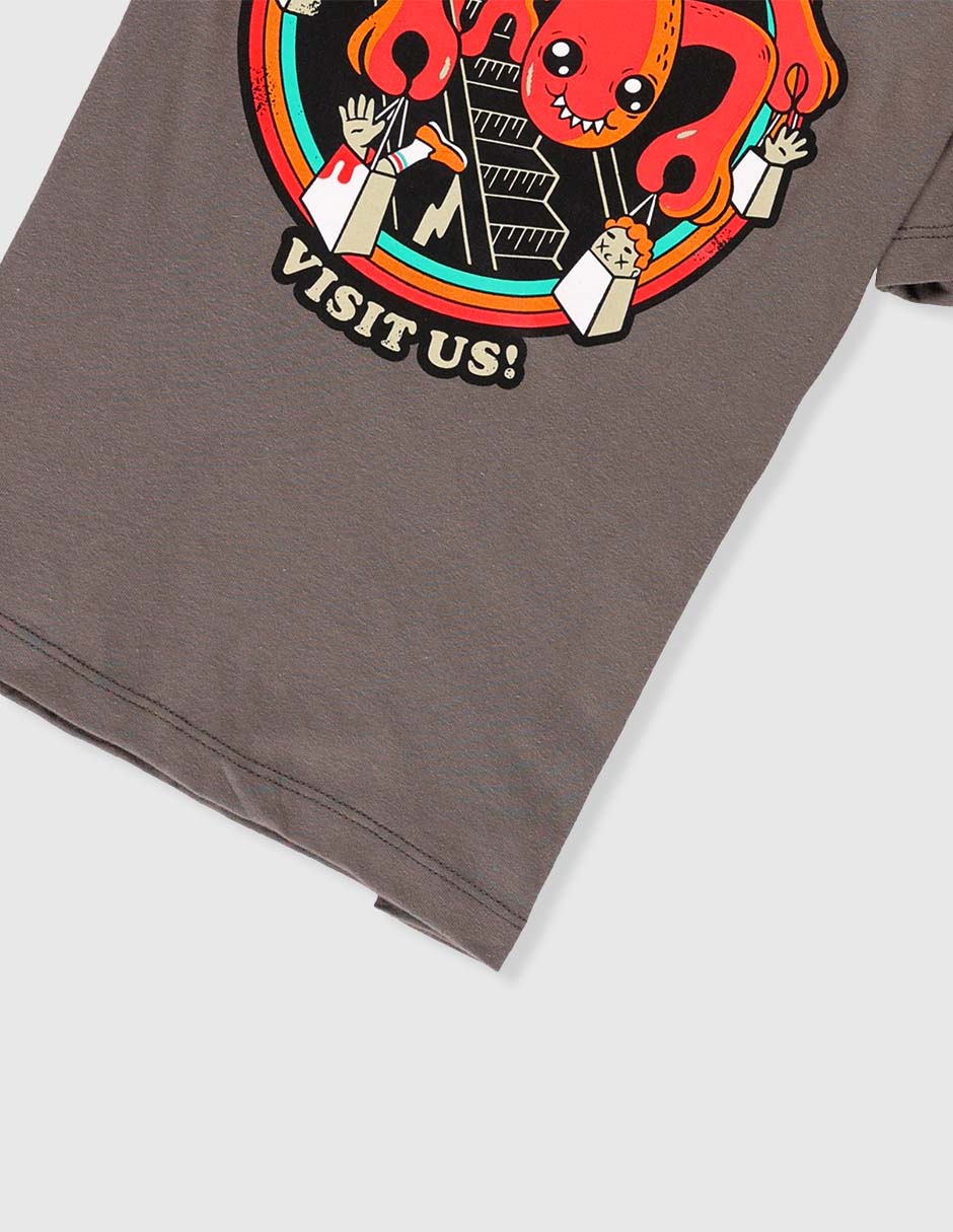 Playera Stranger Things manga corta para niño 4