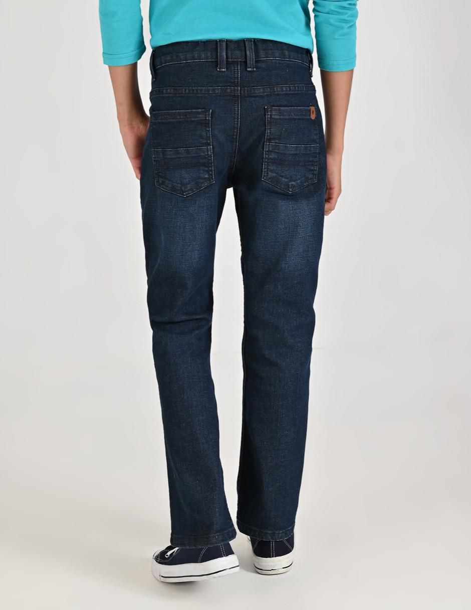 Jeans slim Yale lavado medio para niño