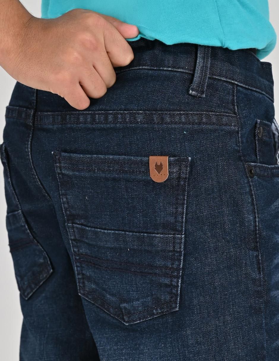 Jeans slim Yale lavado medio para niño
