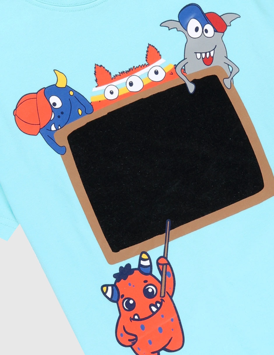 Playera Matt & manga corta para niño 3