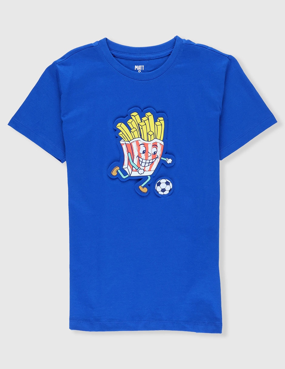 Playera Matt & manga corta para niño