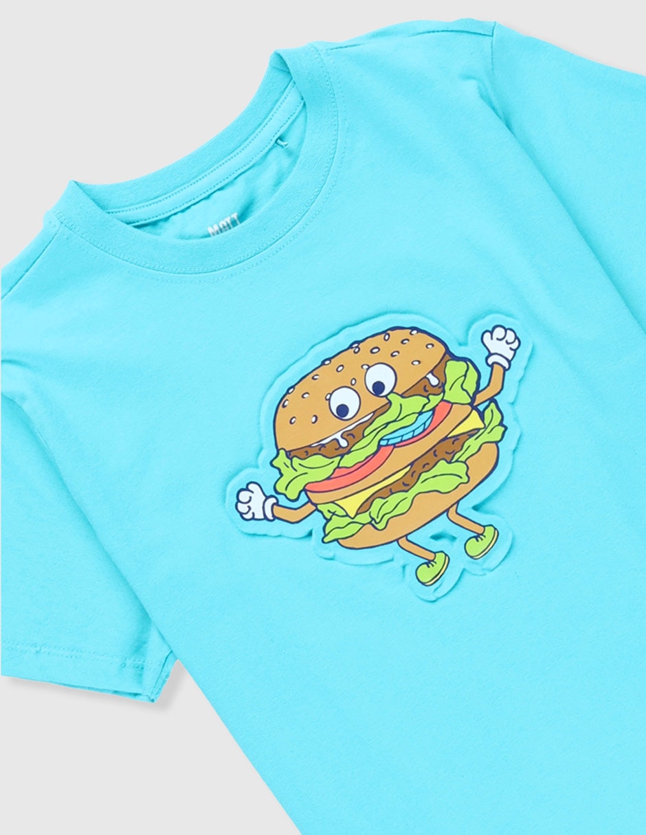 Playera Matt & Megan manga corta para niño
