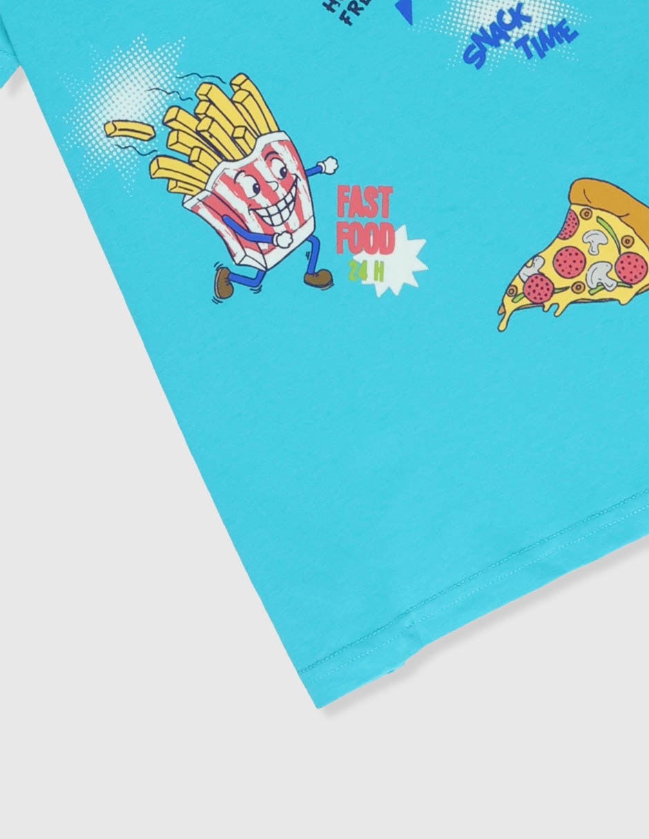 Playera manga corta para niño 3