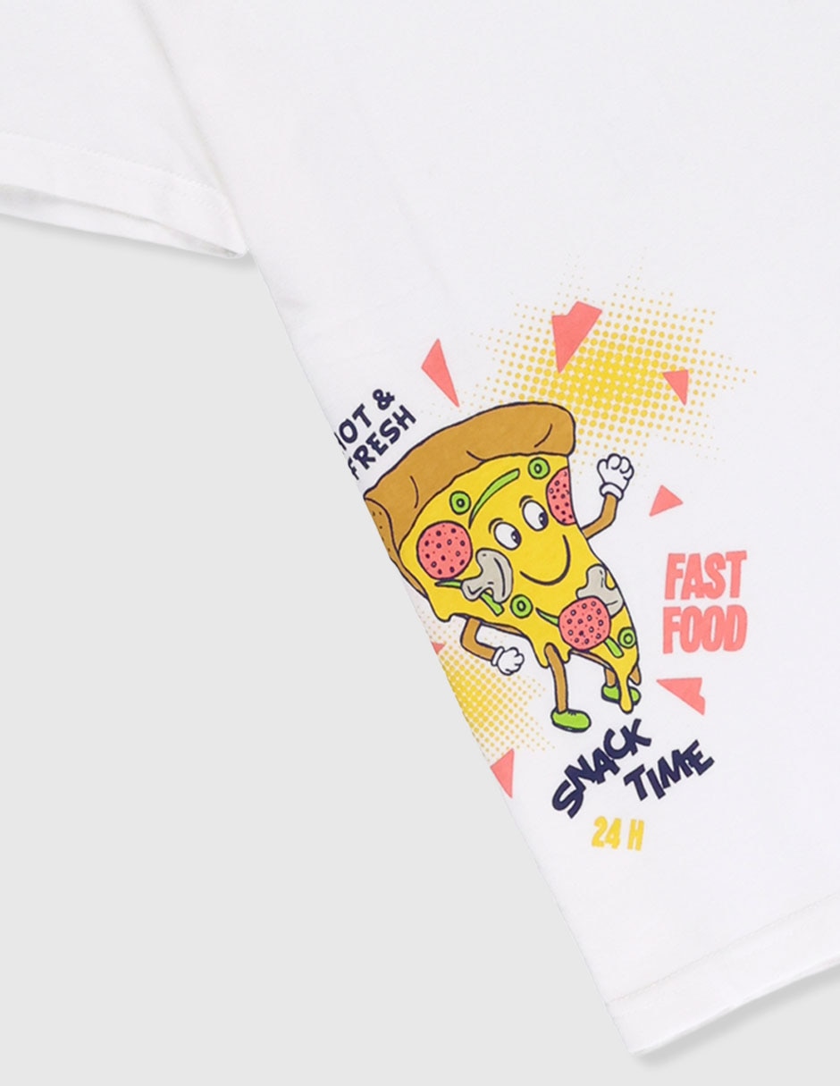 Playera manga corta para niño 4