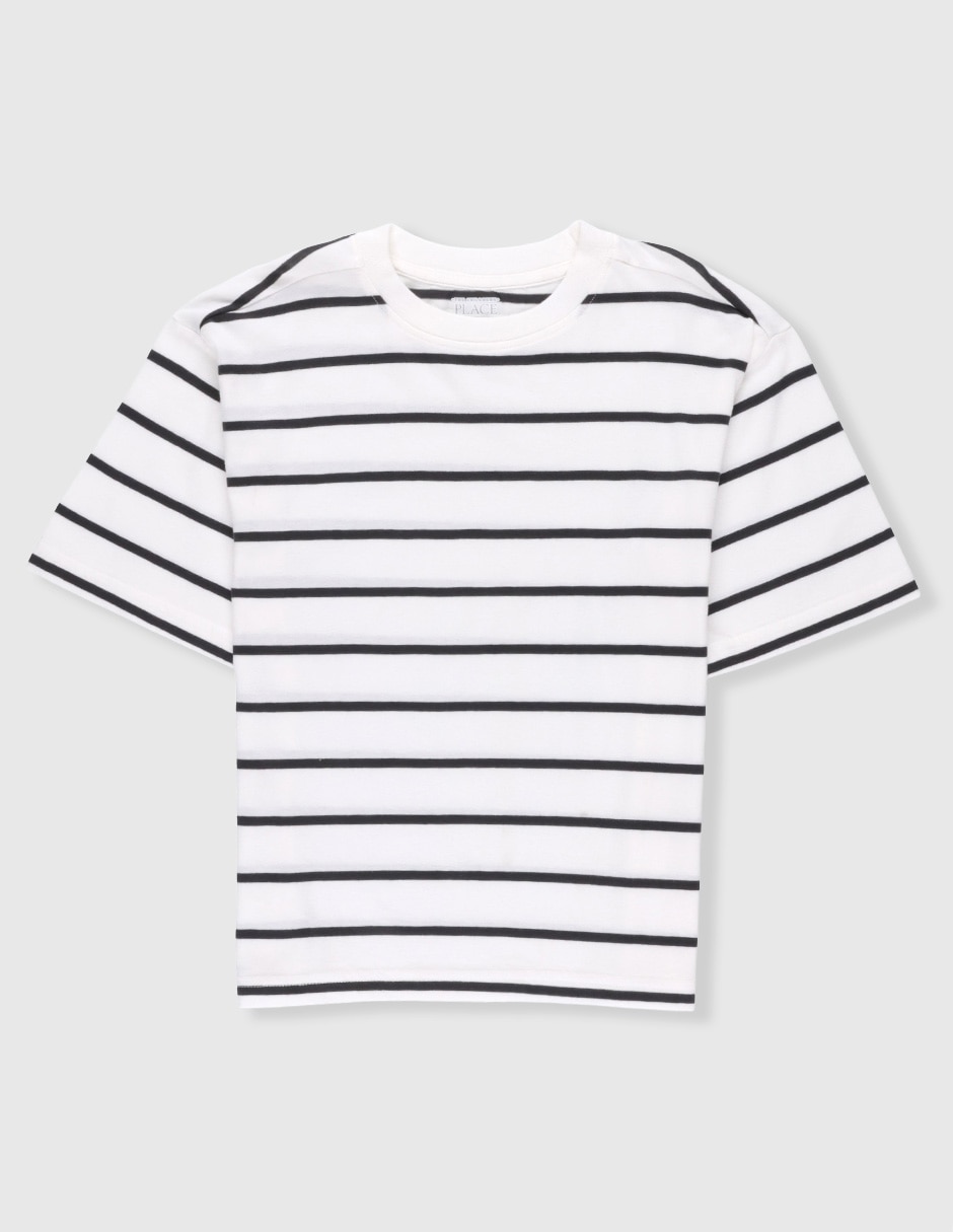 Playera manga corta para niño