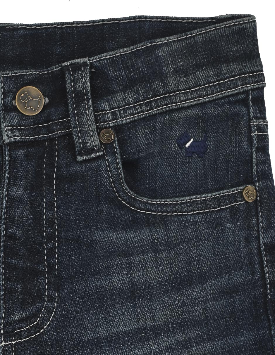 Jeans straight Herod deslavado para niño 3