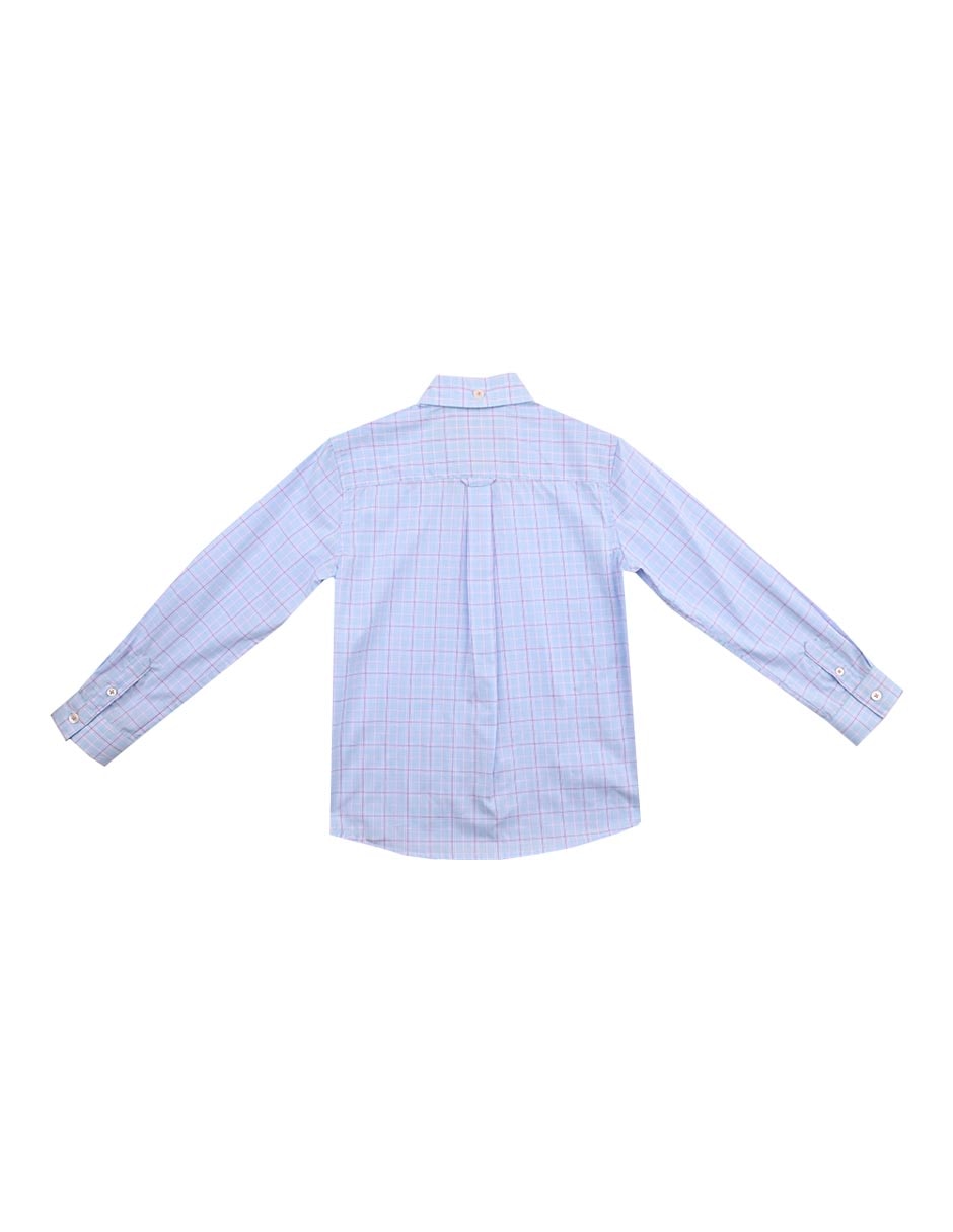 Camisa casual Tanya de algodón manga larga para niño 2