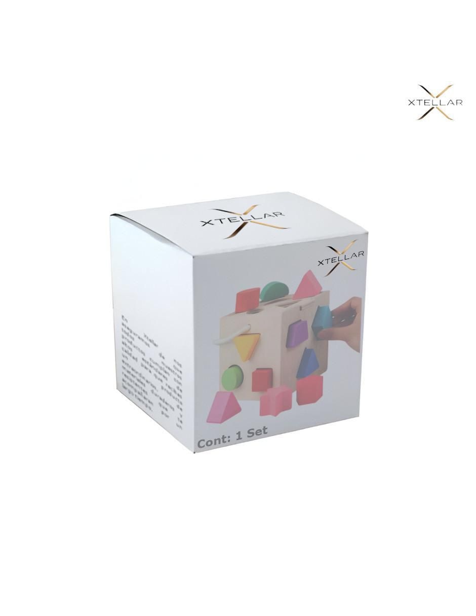 Rompecabezas Cubo Montesori 12 piezas 4