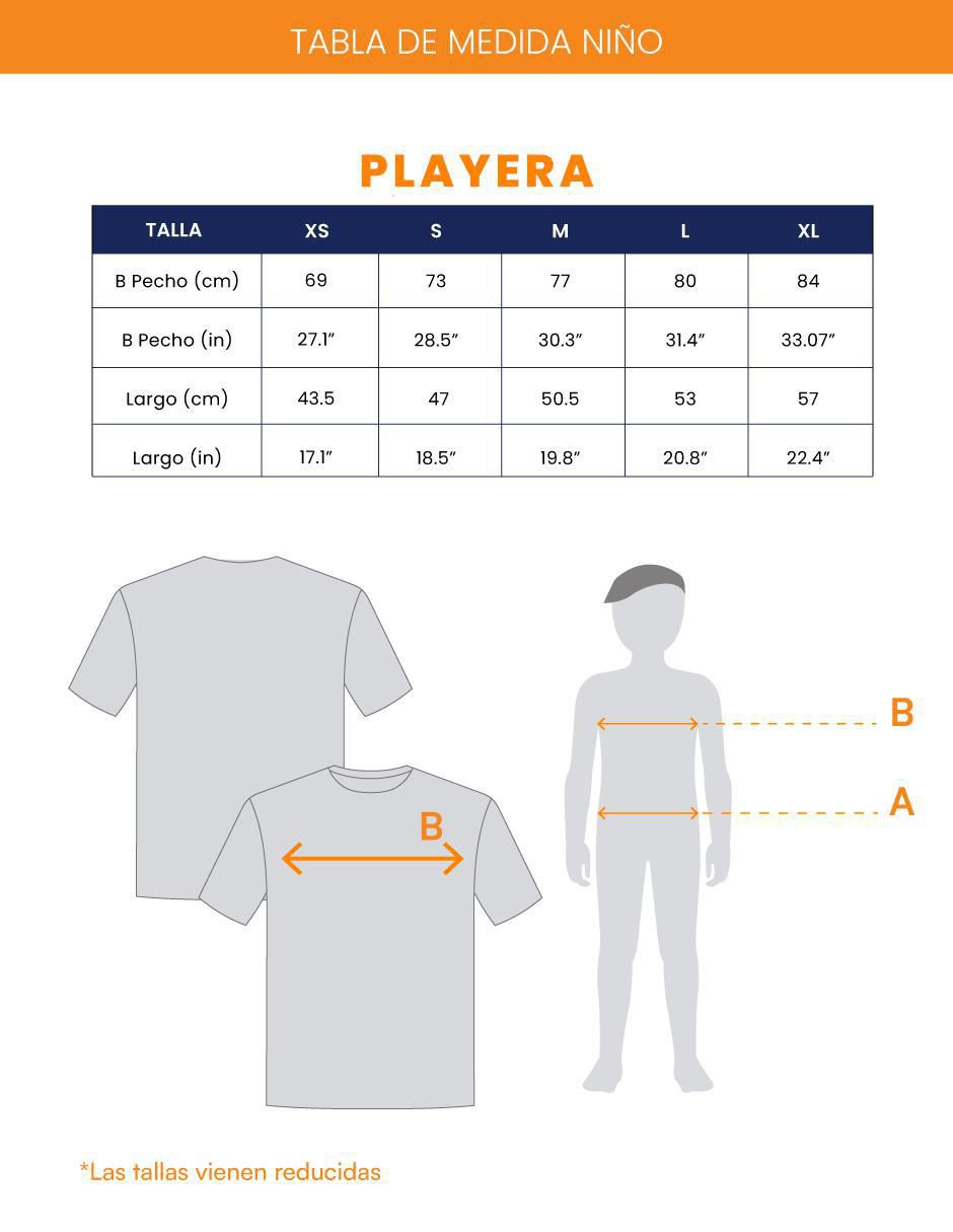 Playera Costal Crush manga corta para niño 3