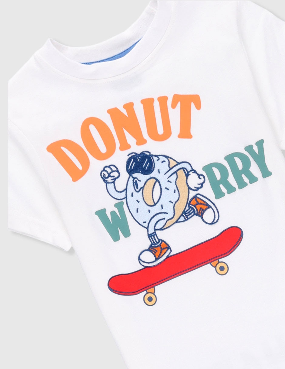 Playera manga corta para niño 3