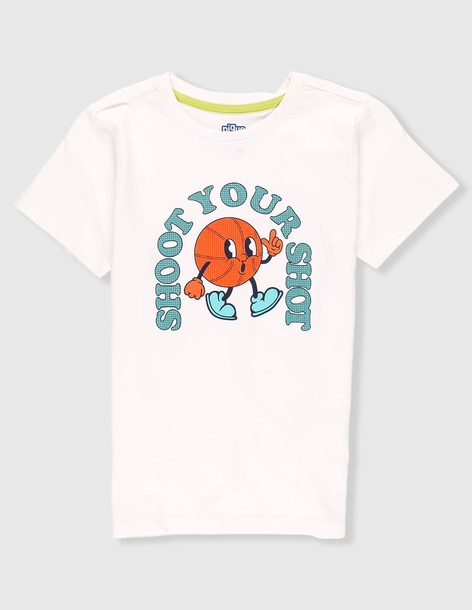 Playera manga corta para niña Playera manga corta para niña