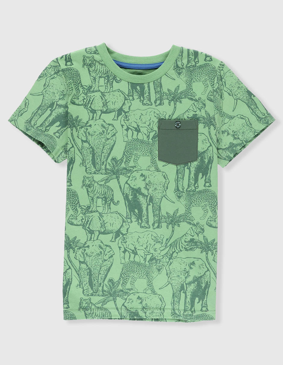 Playera manga corta para niño