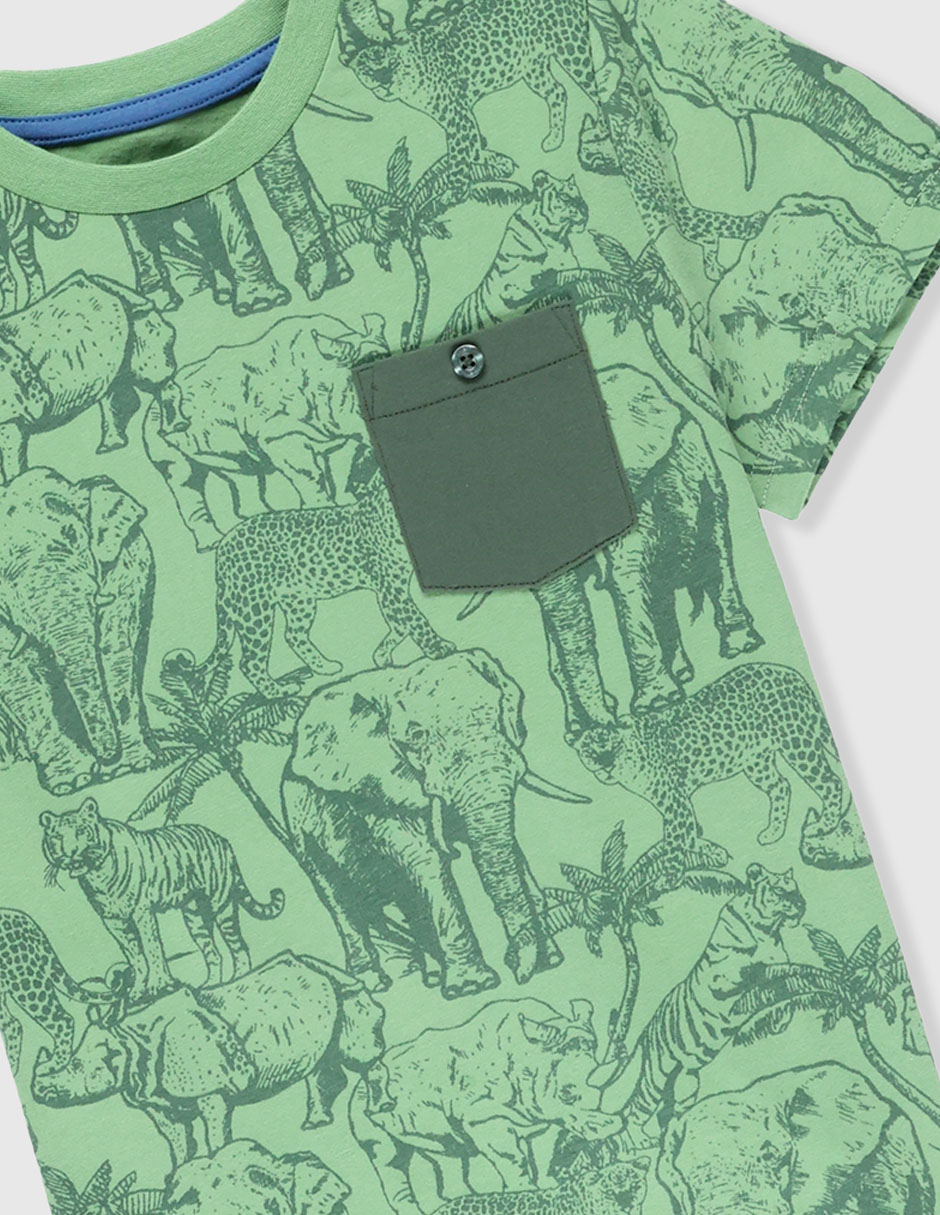 Playera manga corta para niño 3