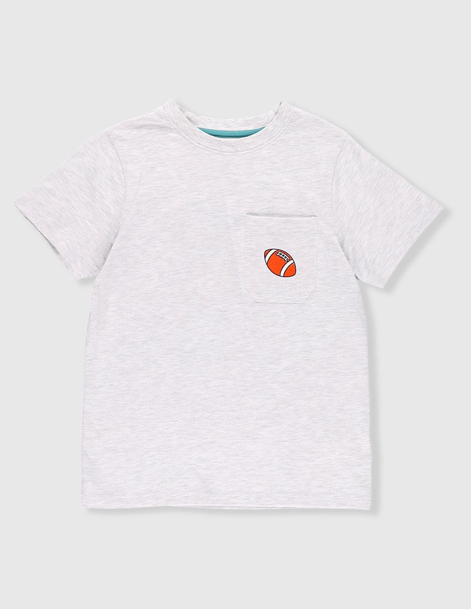Playera manga corta para niño