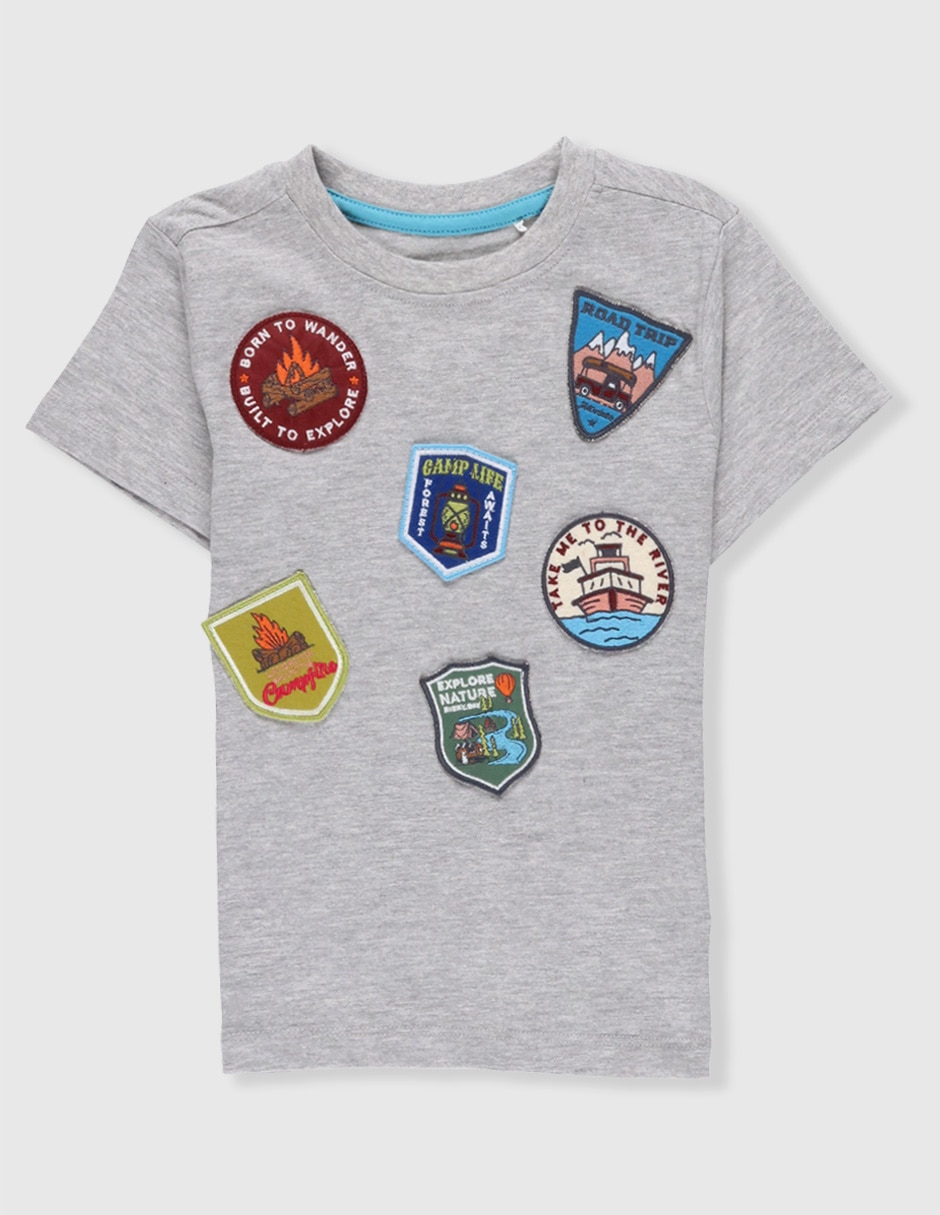 Playera manga corta para niño