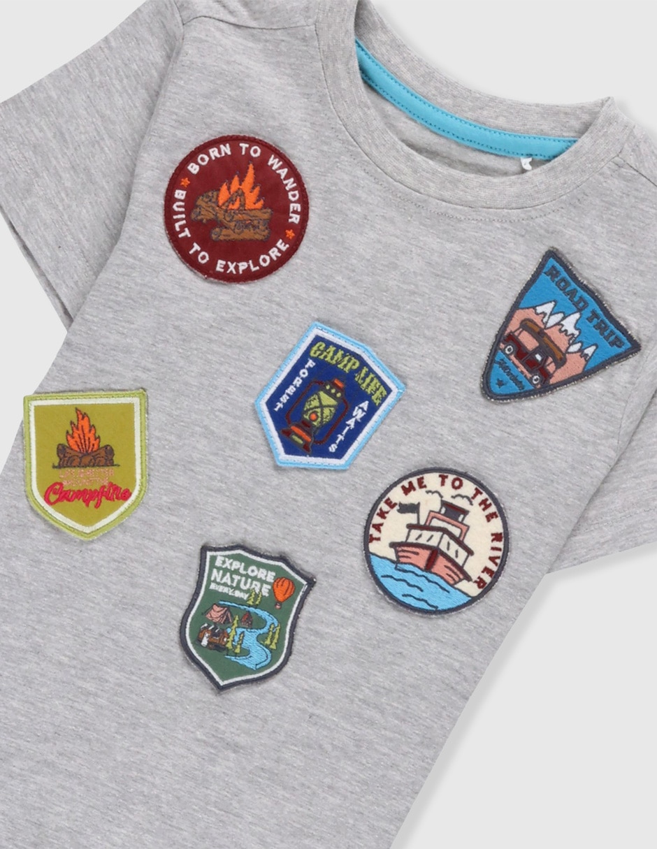 Playera manga corta para niño 4