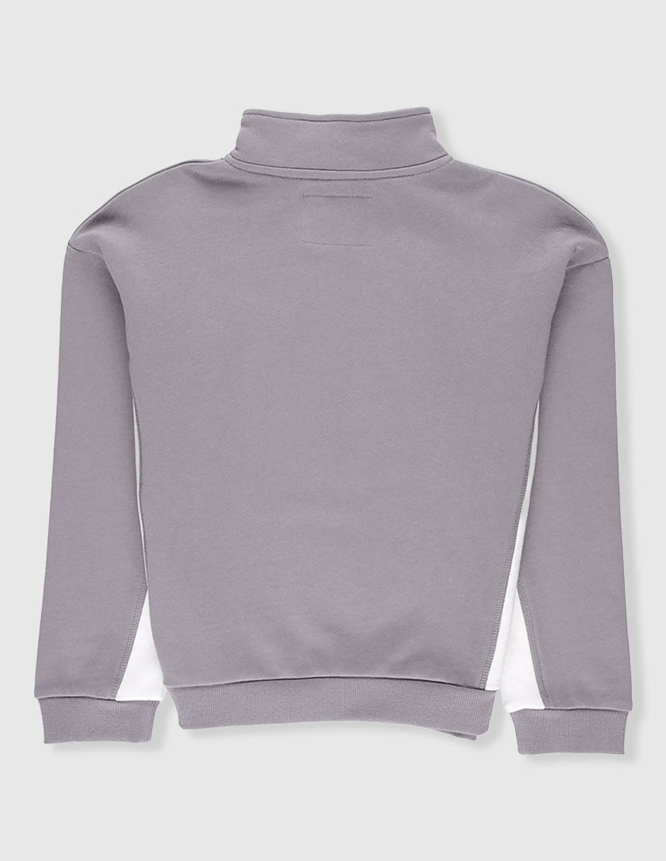 SUDADERA PIQUENIQUE PIQ, 4, GRIS MEDIO