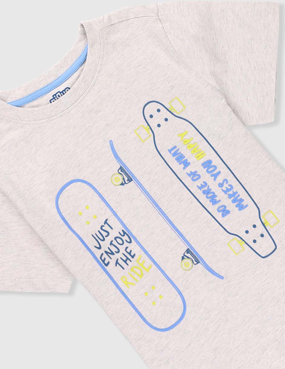 Playera manga corta para niño 3