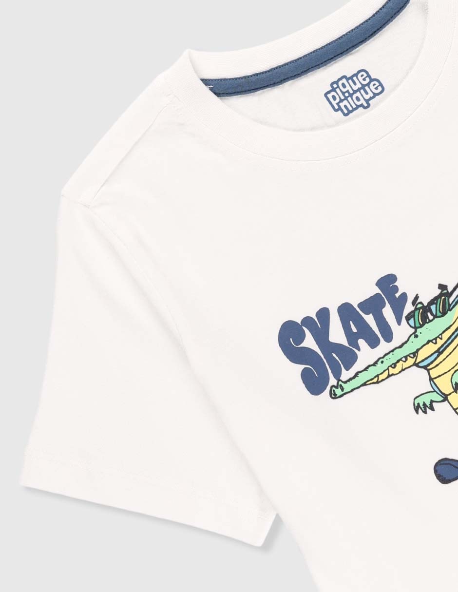 Playera manga corta para niño 4