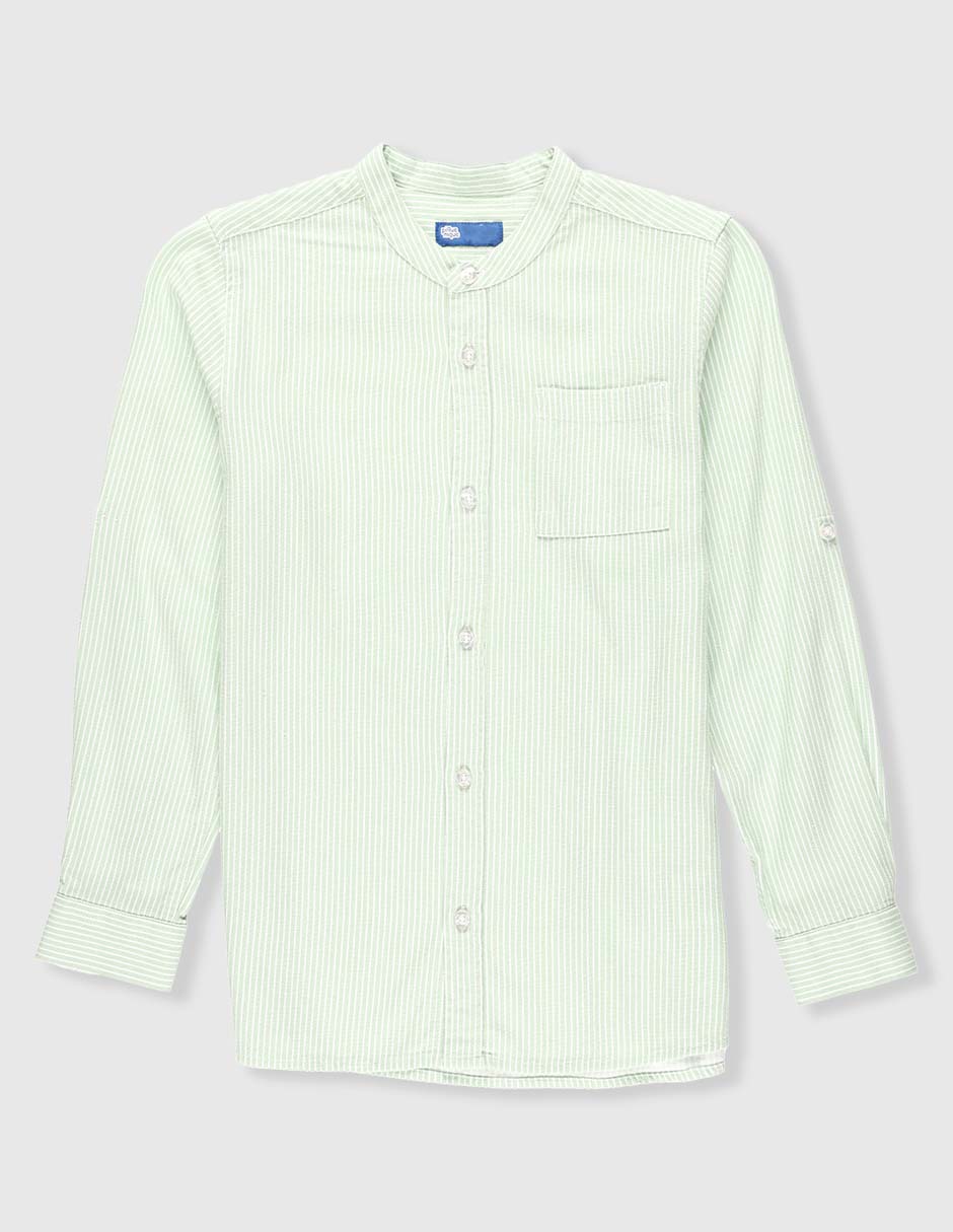 Camisa casual manga larga para niño Camisa casual manga larga para niño