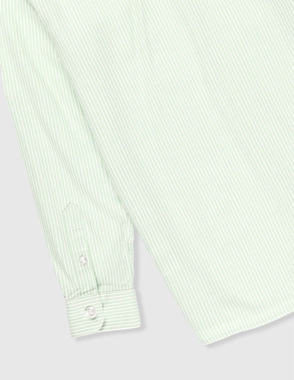 Camisa casual manga larga para niño 4