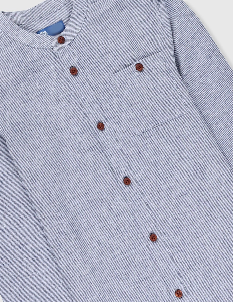 Camisa de vestir manga larga para niño 3