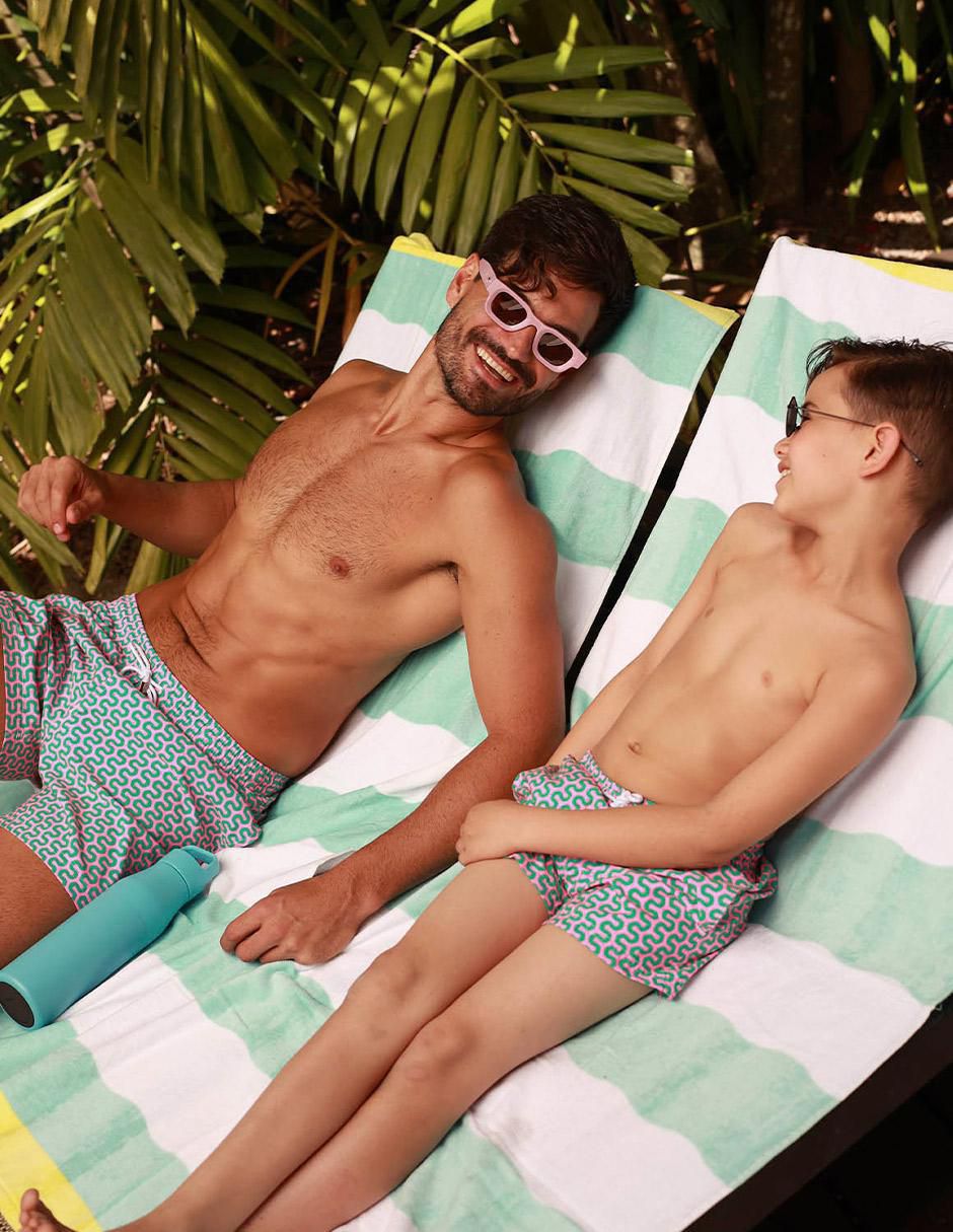 Traje de baño short Family Match para niño 5