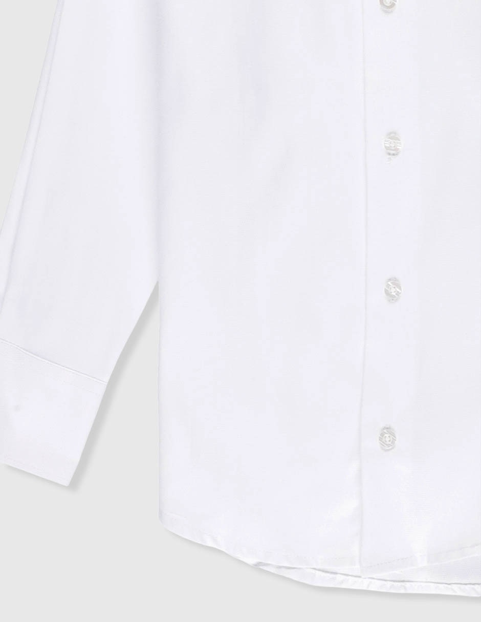 Camisa de vestir manga larga para niño 4