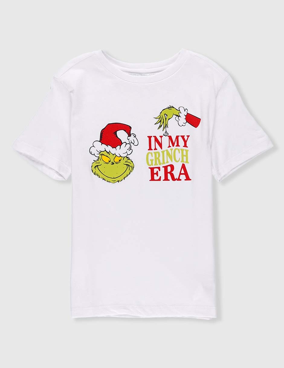Playera Grinch manga corta para niño Playera Grinch manga corta para niño