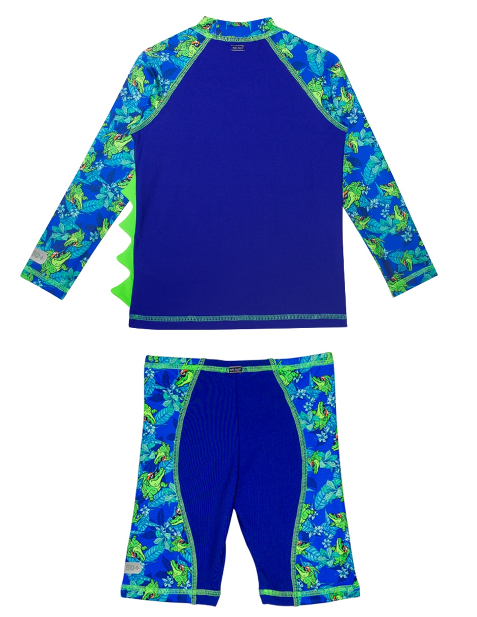 Conjunto wetshirt estampado gráfico para niño 2