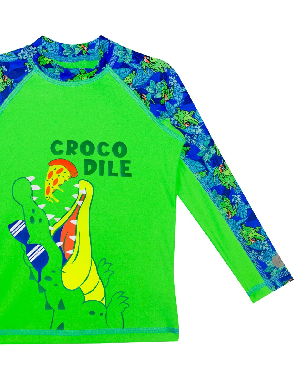 Conjunto wetshirt estampado gráfico para niño 3