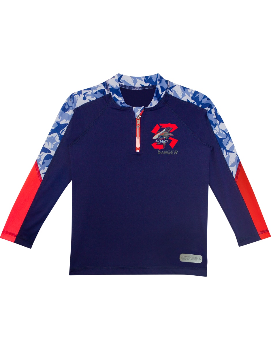 Wetshirt estampado gráfico para niño