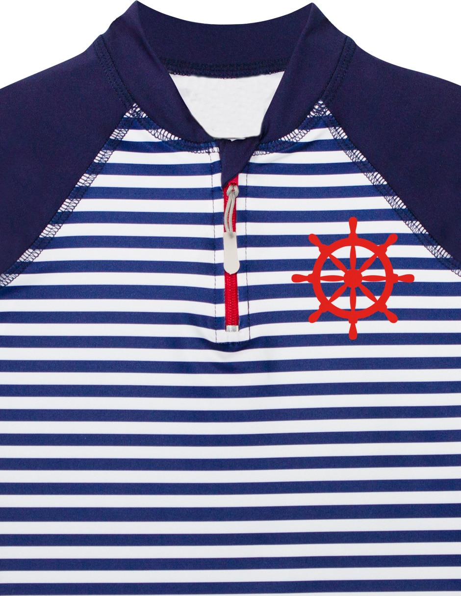 Wetshirt estampado a rayas para niño 3