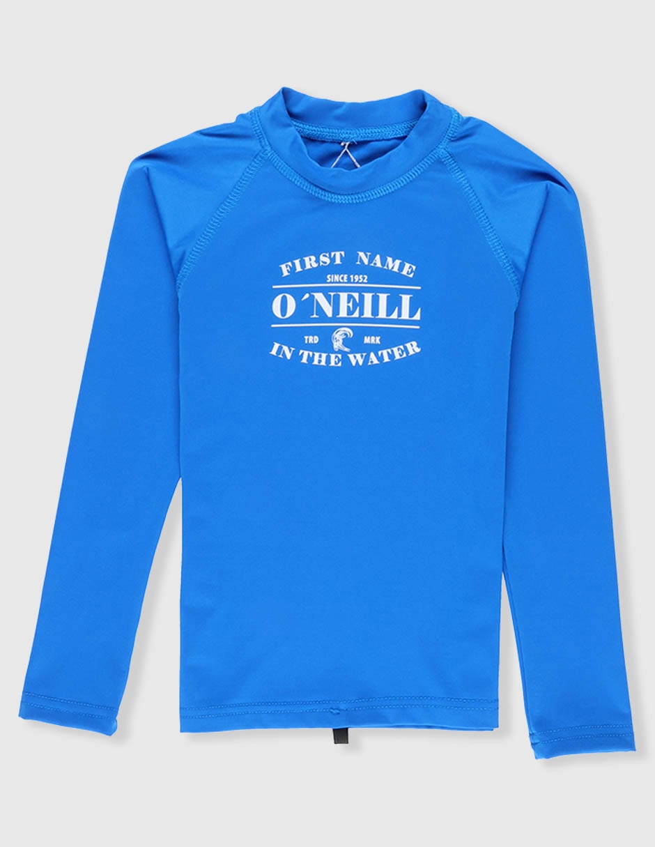 Wetshirt estampado texto para niño