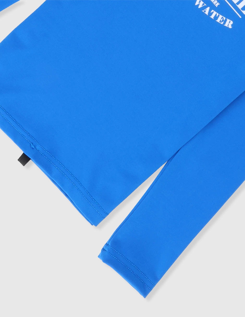 Wetshirt estampado texto para niño 4