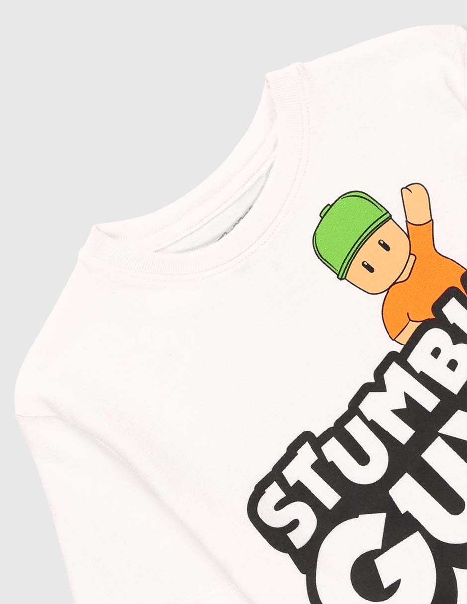 Playera Stumble Guys manga corta para niño 3