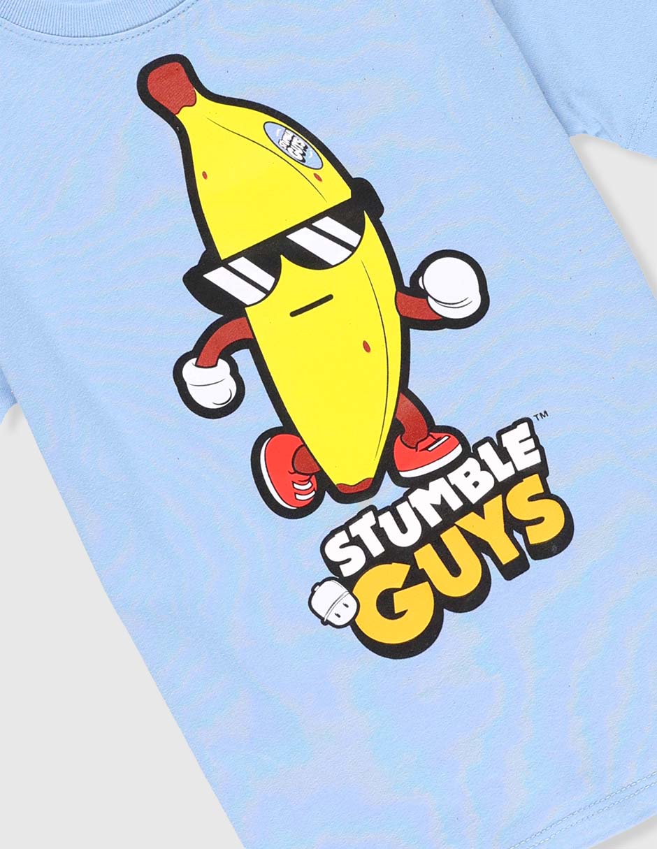 Playera Stumble Guys manga corta para niño 4
