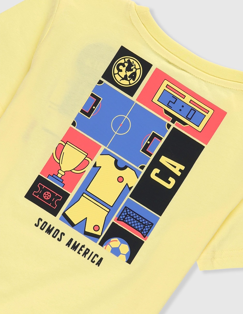 Playera América Club América manga corta para niño 4