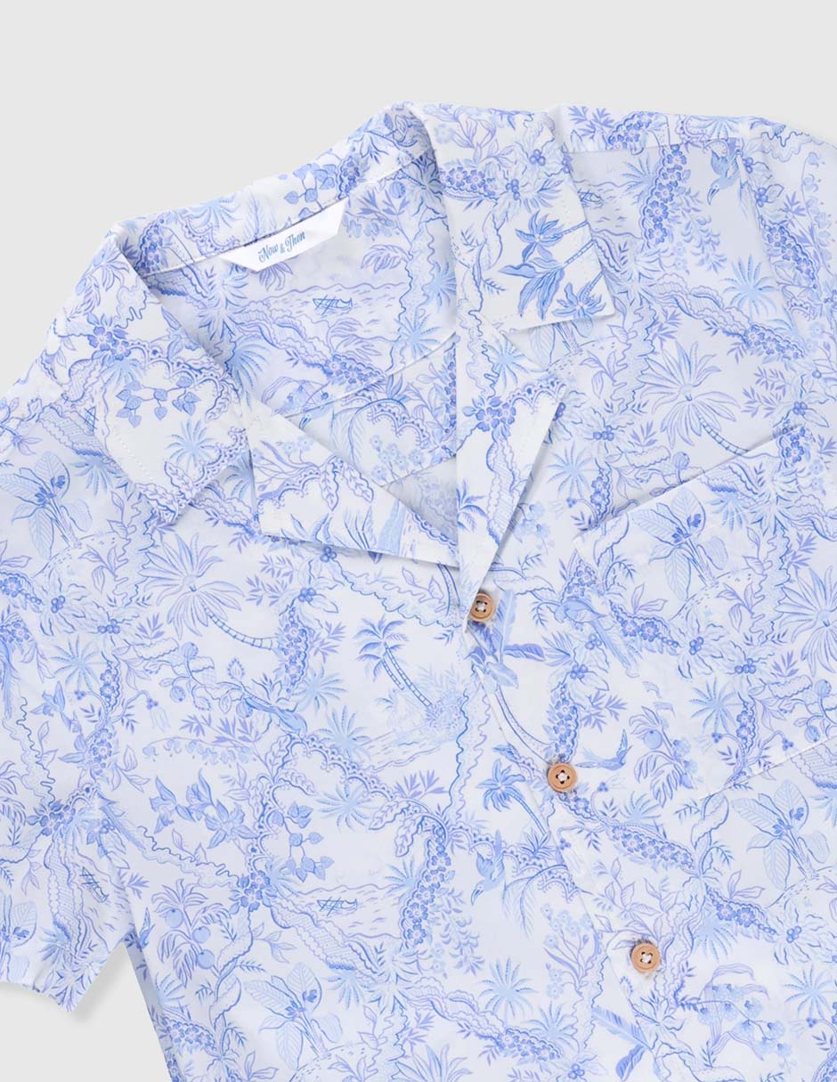Camisa casual Liberty manga corta para niño 6